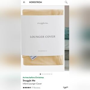 snuggle me lounger cover Honey